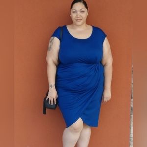 Torrid Size 3 Blue BODYCON Dress